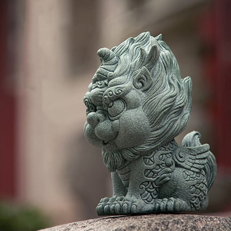 Buddha Stones FengShui Piccolo PiXiu Ricchezza Fortuna Decorazione della casa - image 10