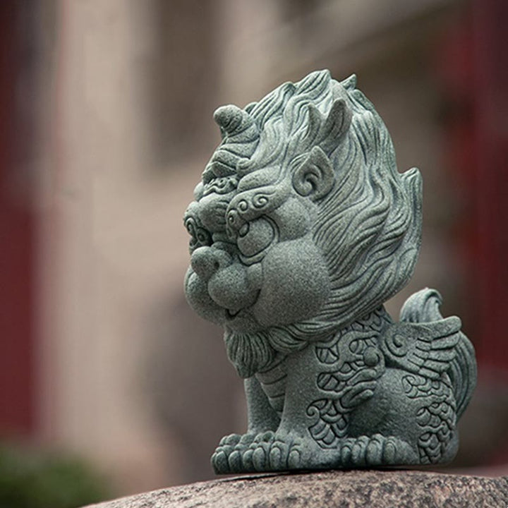 Buddha Stones FengShui Piccolo PiXiu Ricchezza Fortuna Decorazione della casa - image 10