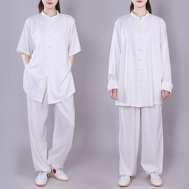 Set di abbigliamento unisex in cotone e lino , Buddha Stones, Tai Chi, Qigong, meditazione, preghiera, pratica spirituale Zen - image 1