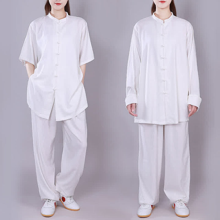 Set di abbigliamento unisex in cotone e lino , Buddha Stones, Tai Chi, Qigong, meditazione, preghiera, pratica spirituale Zen - image 1