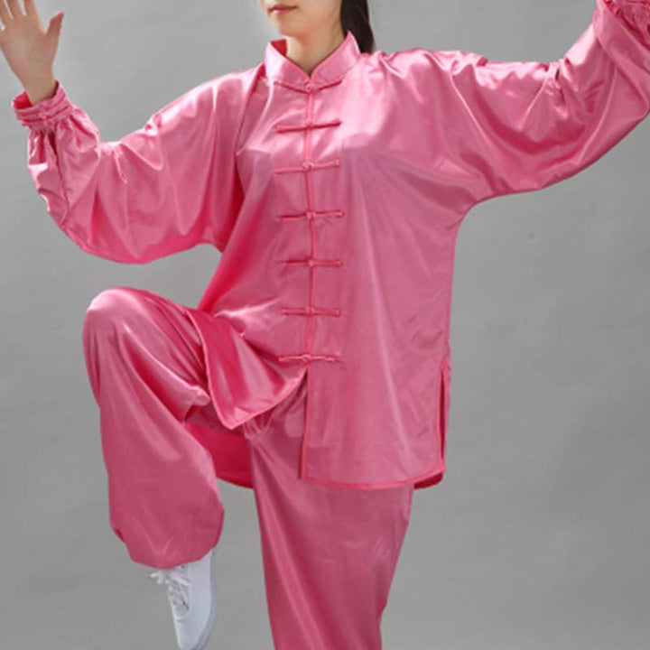 Buddha Stones Modello semplice Meditazione Preghiera Spirituale Zen Tai Chi Qigong Pratica Set di abbigliamento unisex - image 21