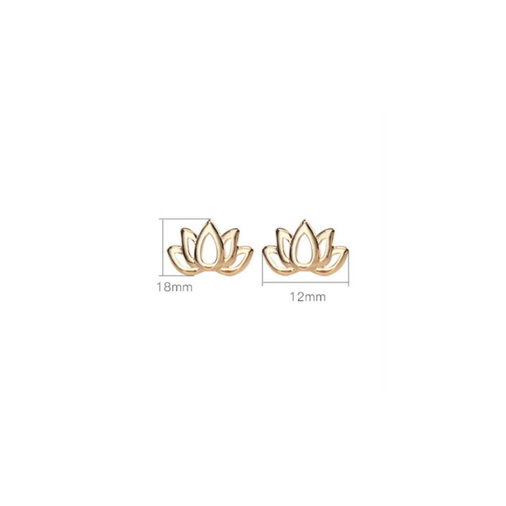 Orecchini Buddha Stones 925 Sterling Silver Lotus Flower Blessing - image 8