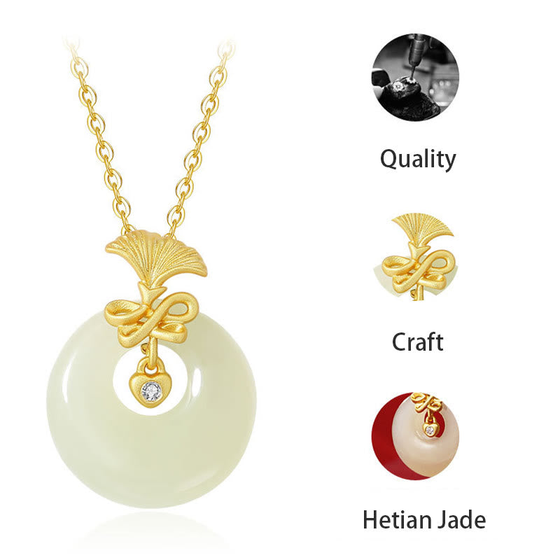 Buddha Stones 925 Sterling Silver Natural Hetian Jade Garofano Fiore Prosperità Collana Pendente - image 5