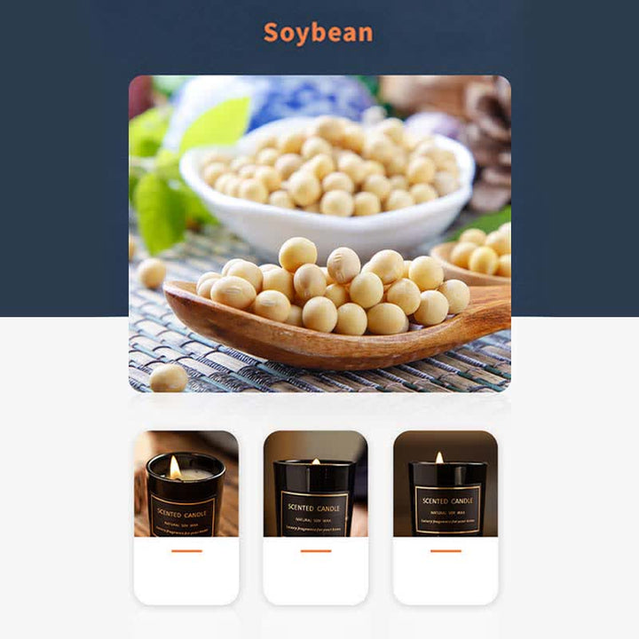 Candela di cera di soia profumata per aromaterapia con fragranza di pera e fresia Blue Bell Meditazione Preghiera - image 16