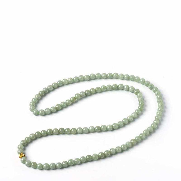 Bracciale Mala della fortuna in giada con 108 perle - image 10
