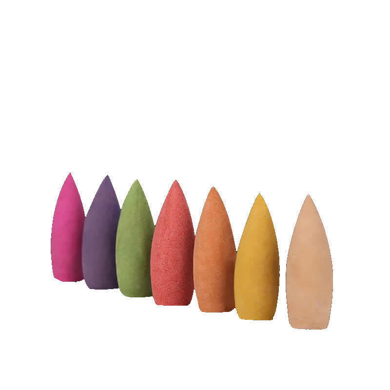 Buddha Stones Aroma floreale misto Sandalo Incenso a riflusso Confezione da 50 coni