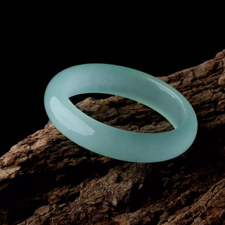 Braccialetto Buddha Stones Natural Jade Luck Healing Prosperity Bangle