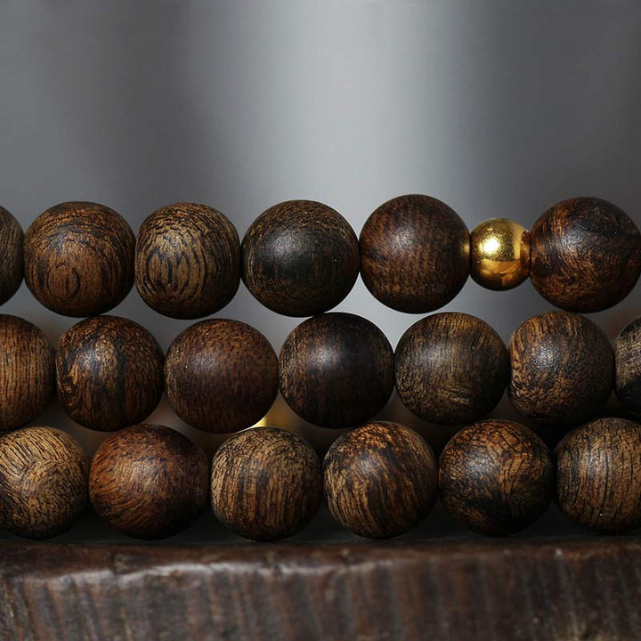 Buddha Stones 108 Mala Beads Nha Trang Agarwood Turchese Preghiera Meditazione Bracciale Mala