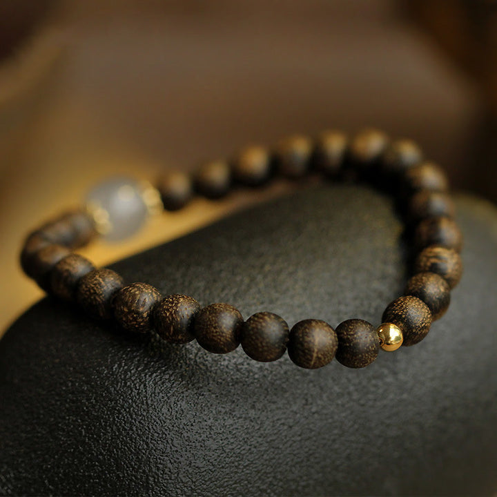 Bracciale Buddha Stones Agarwood Jade Forza Calma