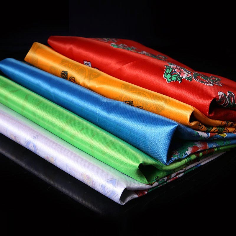 Buddha Stones Tibetano Benedizione Fortunata 5 Colori Khata Decorazione - image 1