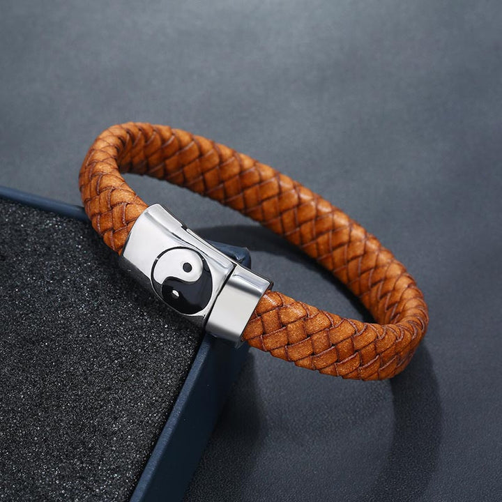 Bracciale equilibrio FengShui Yin Yang Buddha Stones - image 7