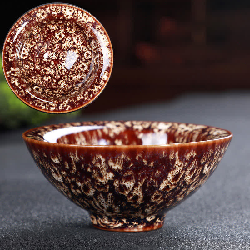 Tazze da tè in ceramica colorata con Buddha Stones, per casa e ufficio