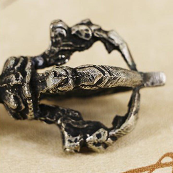 Set di campane per meditazione tibetane Buddha Stones e decorazioni in rame Vajra Dorje