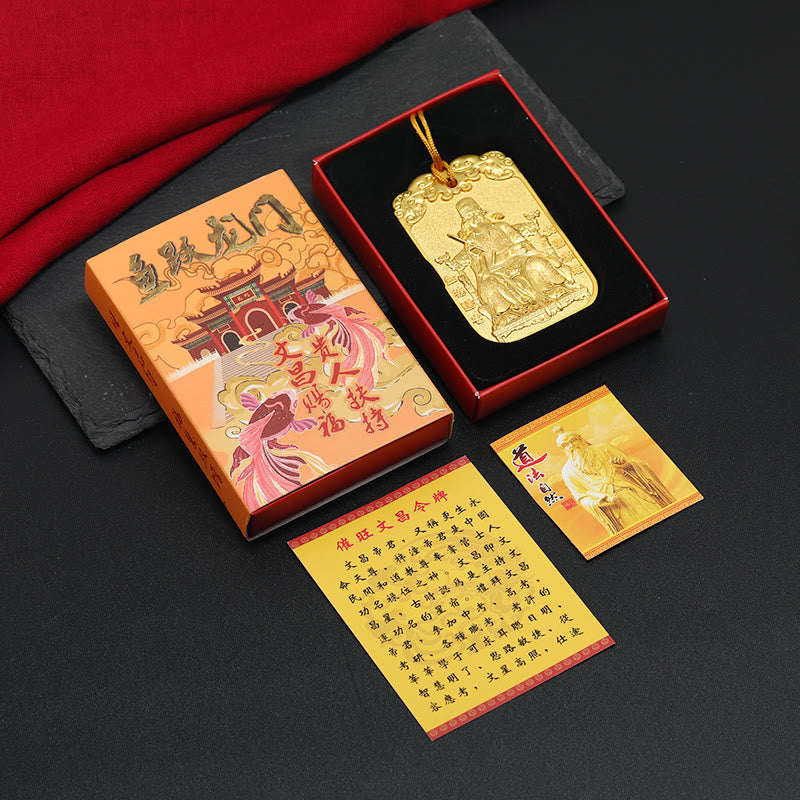 Buddha Stones Feng Shui Stella di buon auspicio Penna Wenchang Pagoda Pesce Koi Decorazione da appendere all'auto