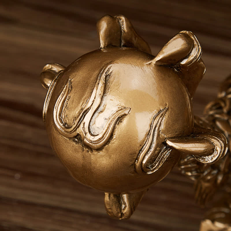 Buddha Stones Feng Shui Drago Nuvola di buon auspicio Ricchezza Fortuna Decorazione - image 16