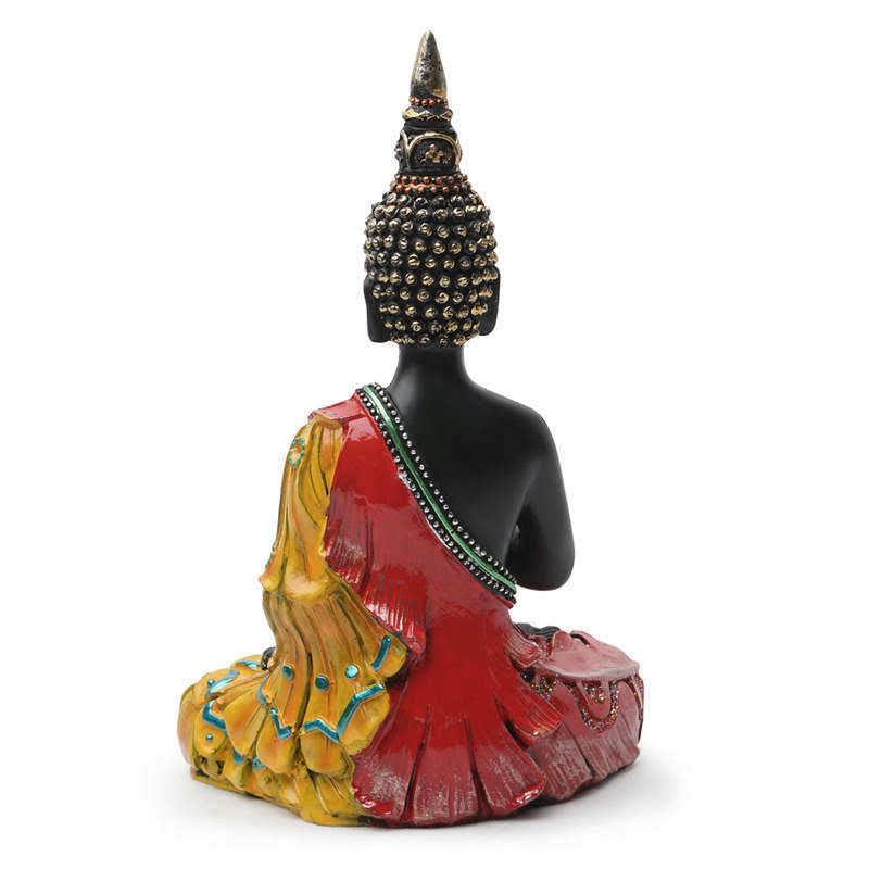 Decorazione statua in resina della serenità del Buddha tailandese - image 10