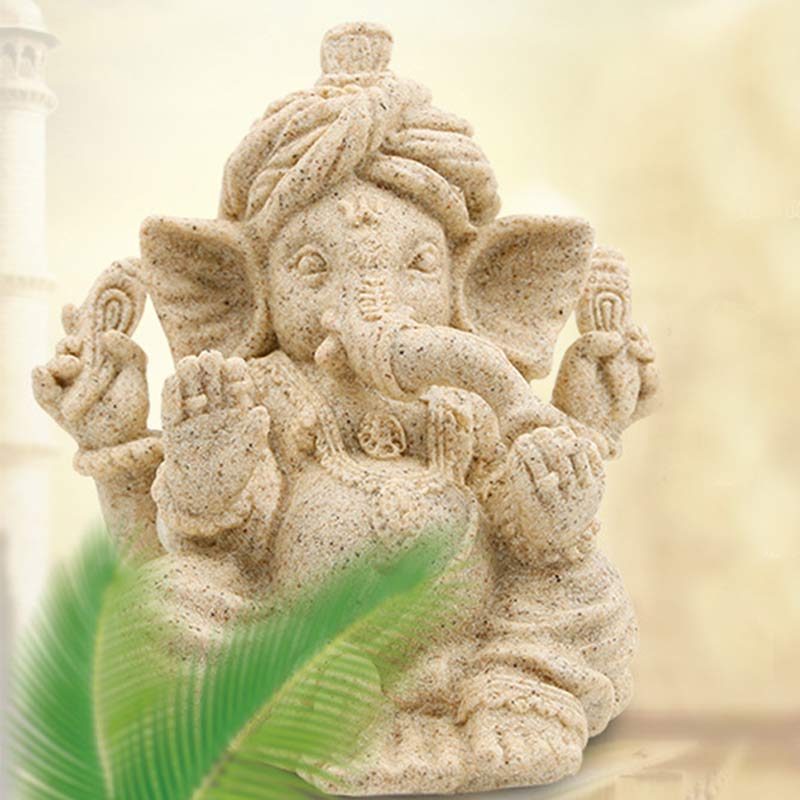 Statua dell'elefante Ganesh Ganpati Benedizione Protezione Decorazione della casa