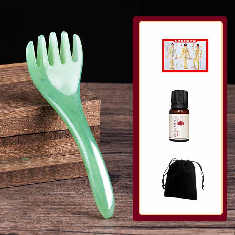Set di pettini per massaggi Gua Sha in resina