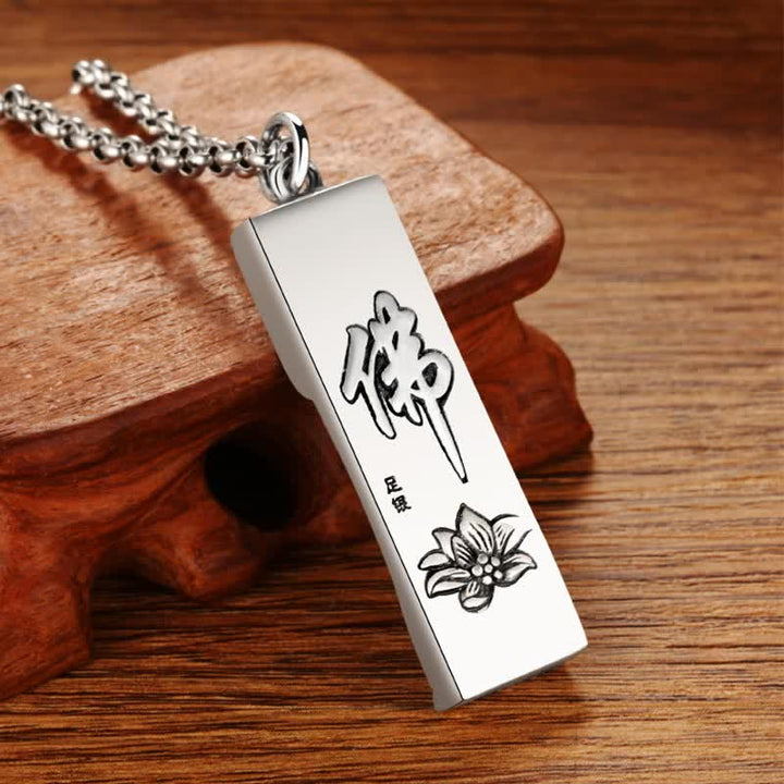 Collana con ciondolo in stile vintage Buddha Stones, Tathagata Buddha, amuleto di protezione e forza portafortuna - image 10