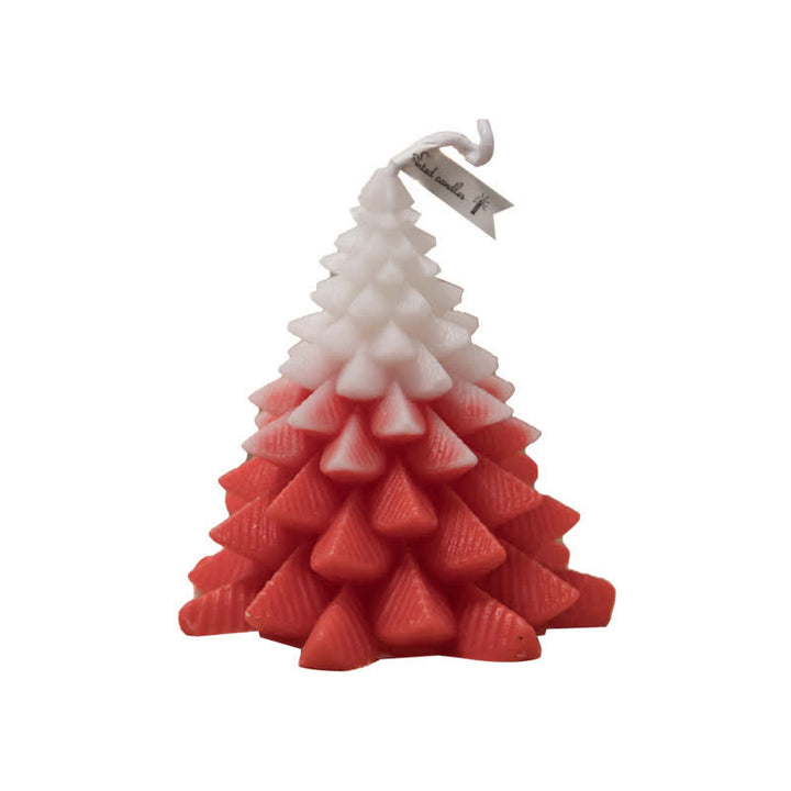 Candela profumata in cera di soia per albero di Natale, regalo per familiari e amici