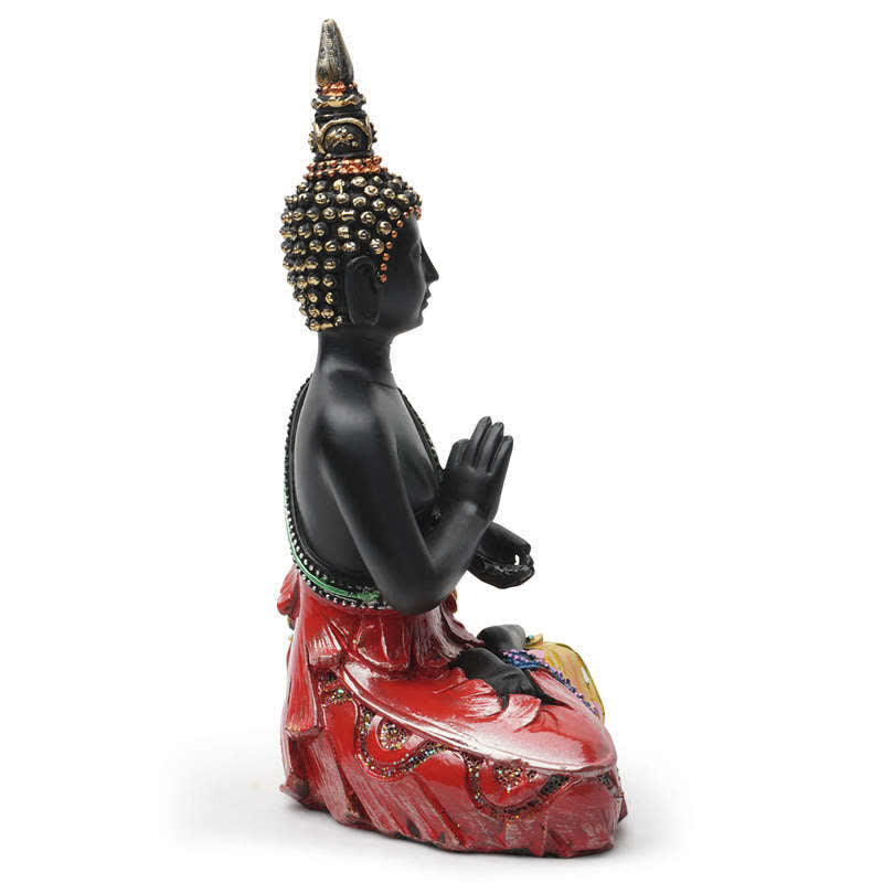 Decorazione statua in resina della serenità del Buddha tailandese - image 5