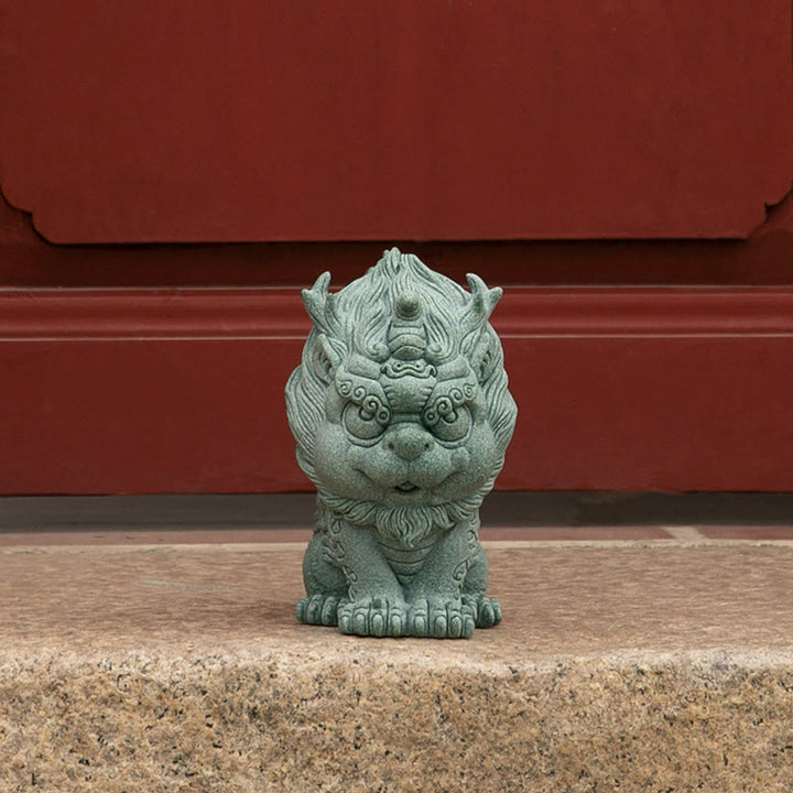 Buddha Stones FengShui Piccolo PiXiu Ricchezza Fortuna Decorazione della casa - image 3