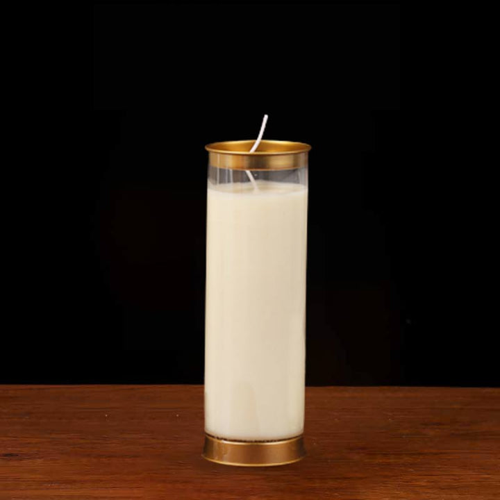 Meditazione Preghiera Altare Candela Tempio Buddista Rituali Uso Oggetti - Bianco - Medio (3 giorni) - image 5