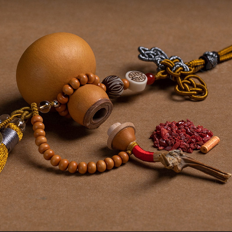 Buddha Stones Monete Feng Shui Zucca Nodo cinese Monete fortunate Cinque imperatori Denaro Ricchezza Nappe Decorazione