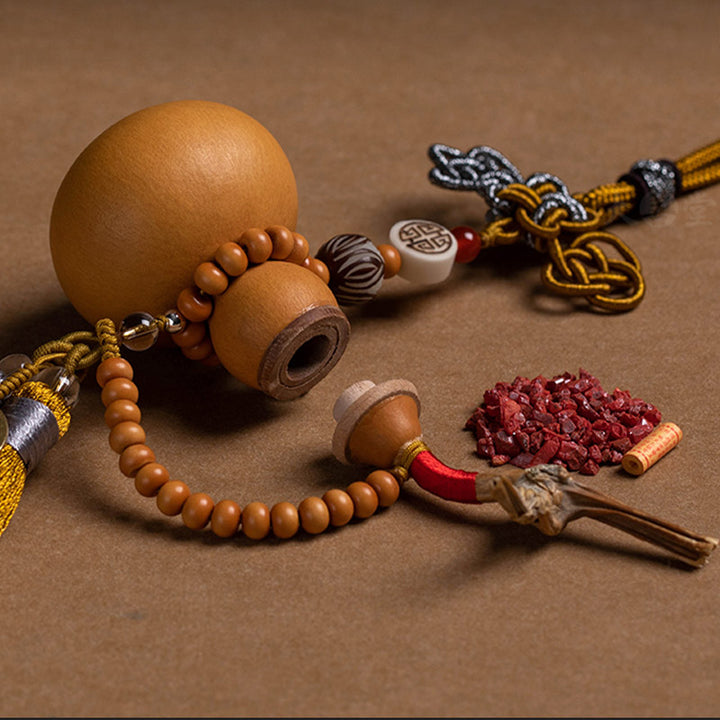 Buddha Stones Monete Feng Shui Zucca Nodo cinese Monete fortunate Cinque imperatori Denaro Ricchezza Nappe Decorazione