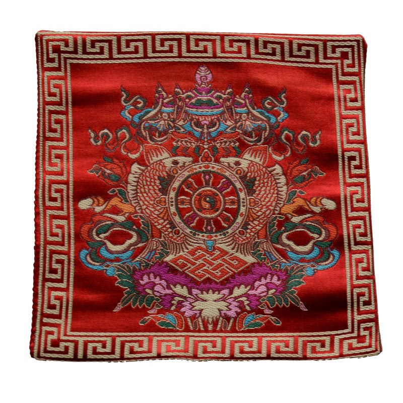 Buddha Stones Preghiera Altare Tappetino Guarigione Meditazione Vajra Simboli di Buon Auspicio