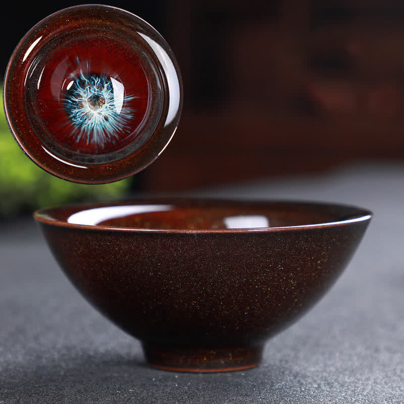 Tazze da tè in ceramica colorata con Buddha Stones, per casa e ufficio