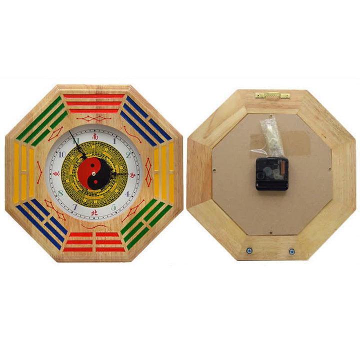 Orologio da parete con mappa energetica Feng Shui Bagua Map Balance - image 14