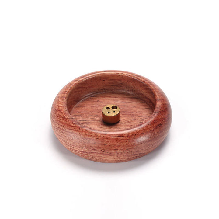 Buddha Stones Mini Legno di Ebano Palissandro Meditazione Bastone Guarigione Bruciatore di Incenso Decorazione - image 9