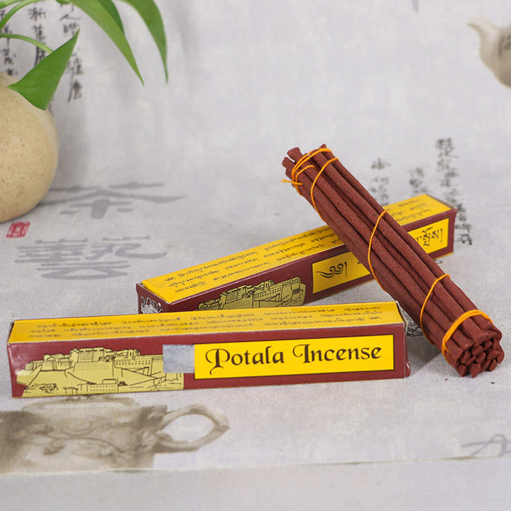 Buddha Stones Potala Tibetano Agarwood Sandalo Calma Incenso