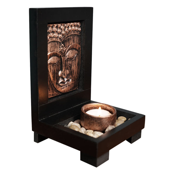 Buddha Stones Buddha Compassione Serenità Casa Preghiera Altare Zen Decorazione - image 10