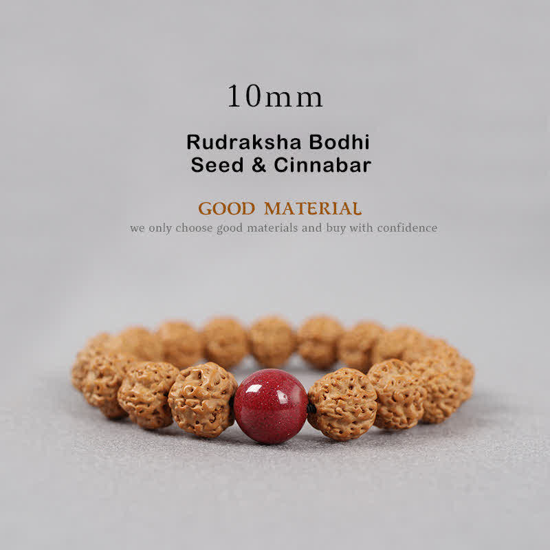Buddha Stones Tibet Rudraksha Bodhi Seed Dzi Bead Ambra Turchese Bracciale della Ricchezza