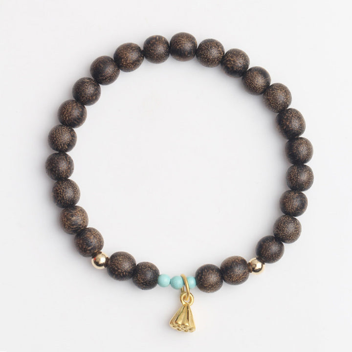 Bracciale Buddha Stones Agarwood Lotus Strength