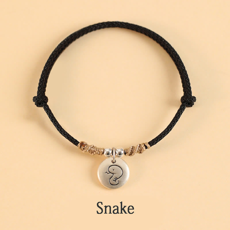 Braccialetto intrecciato con Buddha Stones a forma di ciondolo ...