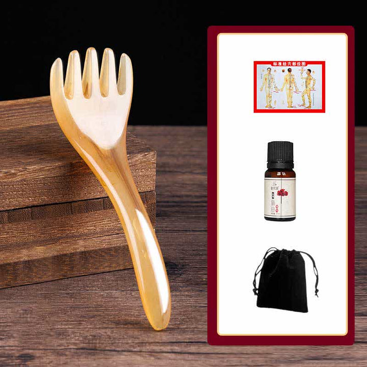 Set di pettini per massaggi Gua Sha in resina