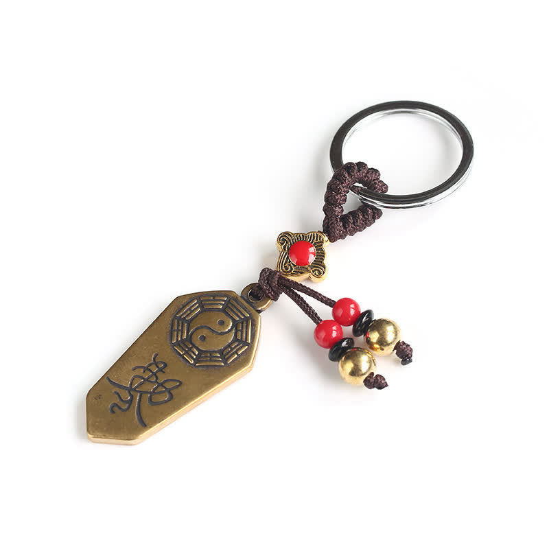 Portachiavi Feng Shui Bagua Yin Yang Equilibrio Pace