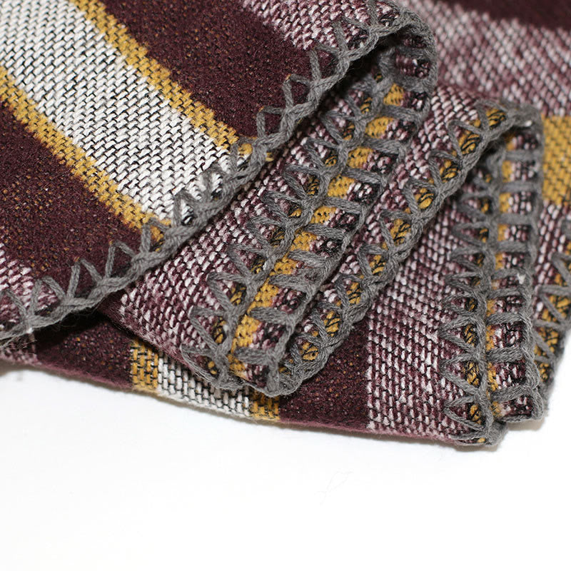 Scialle tibetano con Buddha Stones , modello classico, caldo e accogliente, da viaggio, invernale - image 10