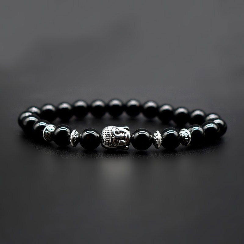 Braccialetto di guarigione dell'amore con Buddha Stones e ametista - image 13