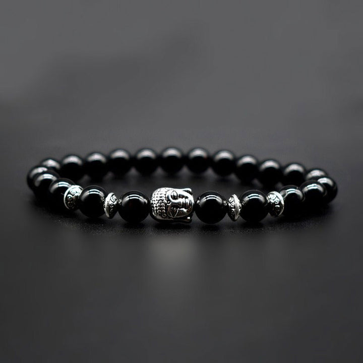 Braccialetto di guarigione dell'amore con Buddha Stones e ametista - image 13