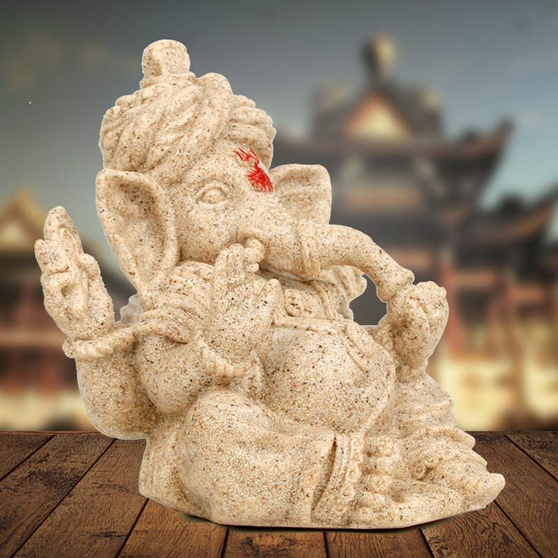 Statua dell'elefante Ganesh Ganpati Trasformazione Decorazione della casa