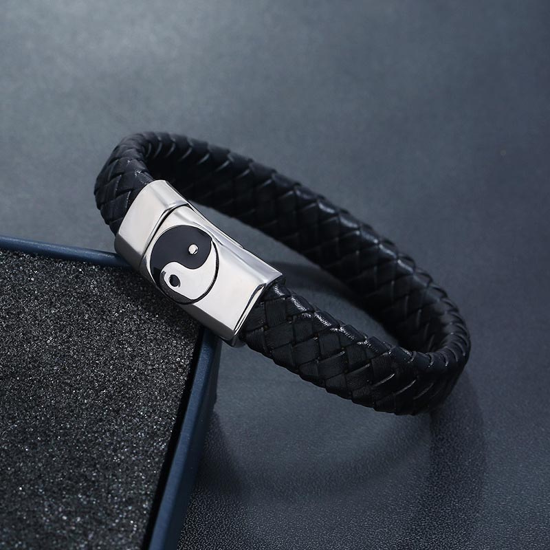 Bracciale equilibrio FengShui Yin Yang Buddha Stones - image 1