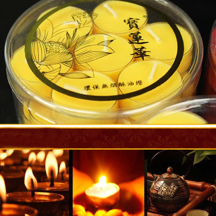 Buddha Stones Meditazione Preghiera Altare Fiore di Loto Portacandele Tempio Buddista Rituali Usa Articoli
