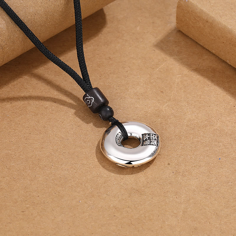 Collana con ciondolo in rame con fibbia della pace PiXiu Buddha Stones - image 3