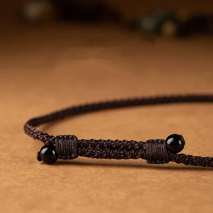 Buddhastoneshop Tibet Om Mani Padme Hum Agata Shurangama Sutra Collana con pendente di protezione - image 19