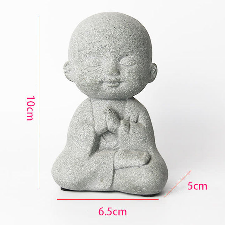 Buddha Stones Meditazione Preghiera Statua del Buddha Compassione Decorazione della casa