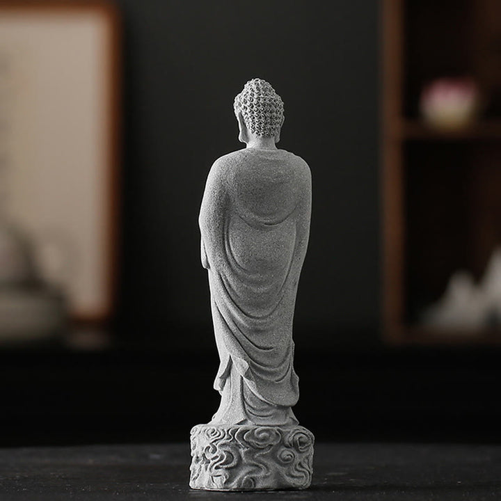 Buddha Stones Meditazione Buddha Nuvole di buon auspicio Design Serenità Decorazione della casa - image 4